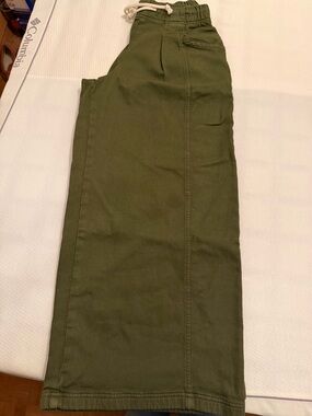Women’s Aerie Daydream Denim Stretch Trousers - Military Green